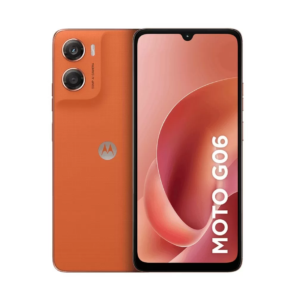 SMARTPHONE MOTOROLA MOTO G06 128GB XT2535-1 DUAL CHIP ANDROID 15 TELA 6,9 LARANJA 