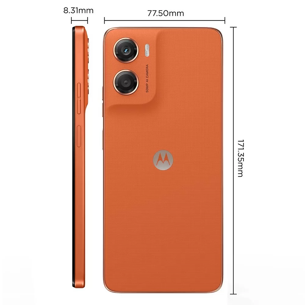 SMARTPHONE MOTOROLA MOTO G06 128GB XT2535-1 DUAL CHIP ANDROID 15 TELA 6,9 LARANJA 