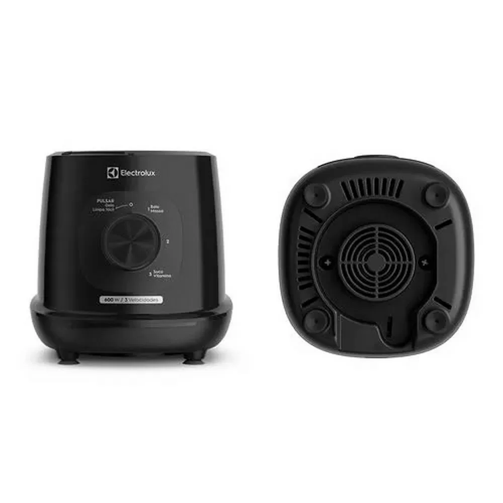 LIQUIDIFICADOR ELECTROLUX EBL700 EFFICIENT TRIFORCE 3 VELOCIDADES 2,7L 600W PRETO 220V