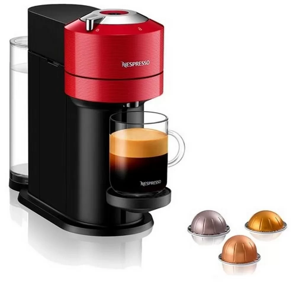 CAFETEIRA ELETRICA NESPRESSO VERTUO NEXT VERMELHO CEREJA 220V 