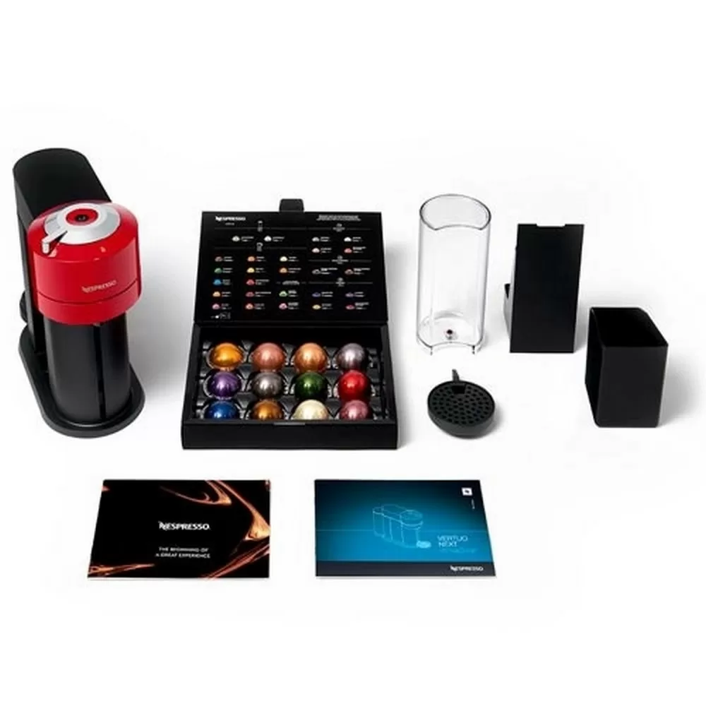 CAFETEIRA ELETRICA NESPRESSO VERTUO NEXT VERMELHO CEREJA 220V 