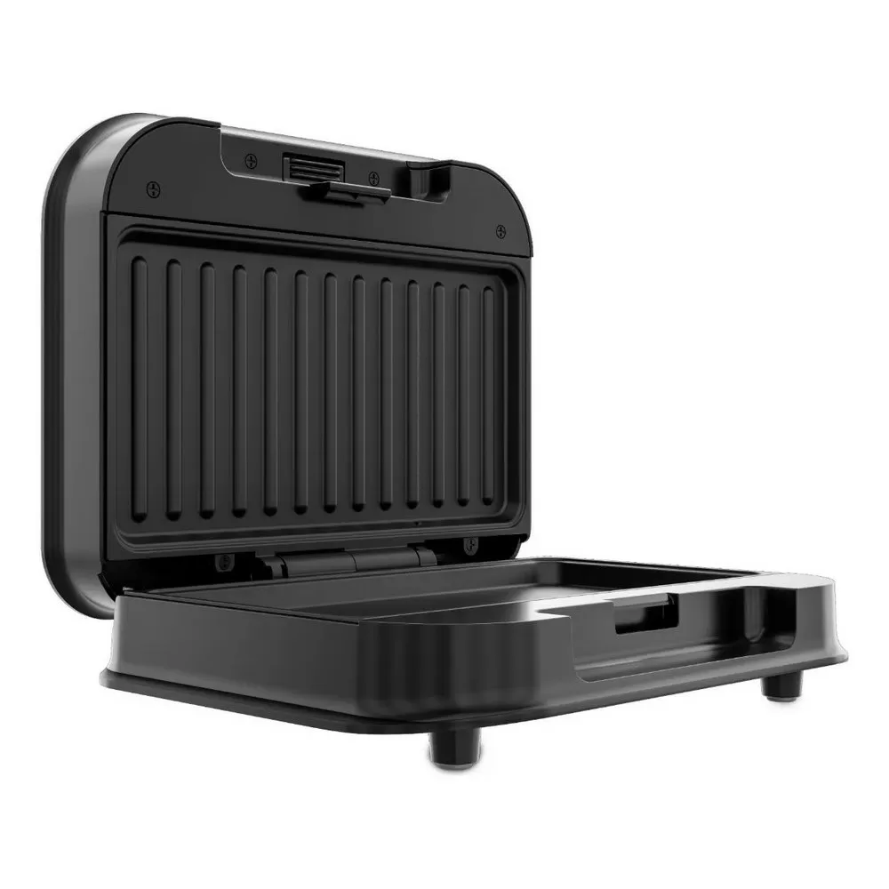 SANDUICHEIRA GRILL BRITANIA BGR25B 2 EM 1 750W PRETA/INOX 220V
