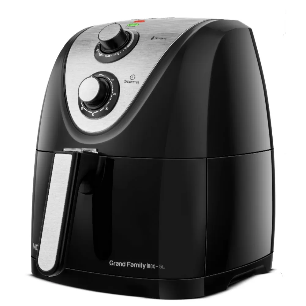 FRITADEIRA ELETRICA MONDIAL AIR FRYER  5L AFN-50-BI PRETO/INOX 220V 