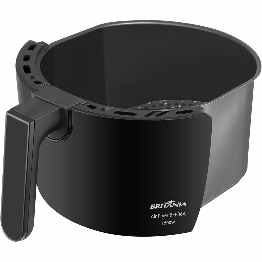 FRITADEIRA ELÉTRICA BRITÂNIA AIR FRYER BFR36A 4,2L 1500W PRETO 220V