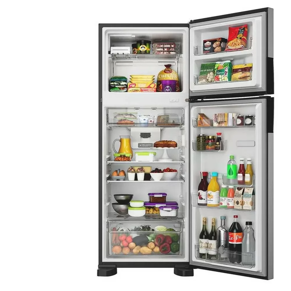 GELADEIRA CONSUL FROST FREE CRM53MKBNA 455L INVERTER INOX 220V 