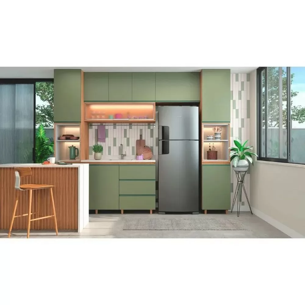 GELADEIRA CONSUL FROST FREE CRM53MKBNA 455L INVERTER INOX 220V 