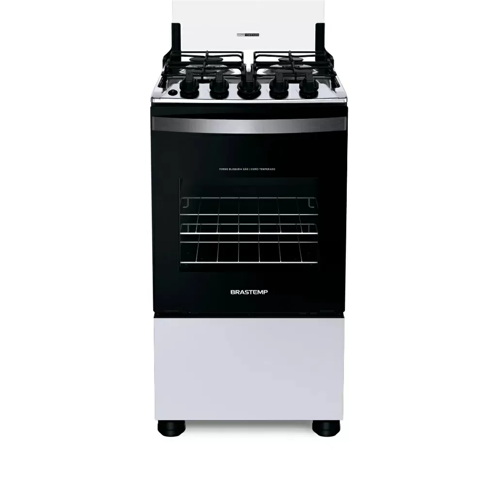 FOGAO 4 BOCAS BRASTEMP BFO4NBB BRANCO BIVOLT