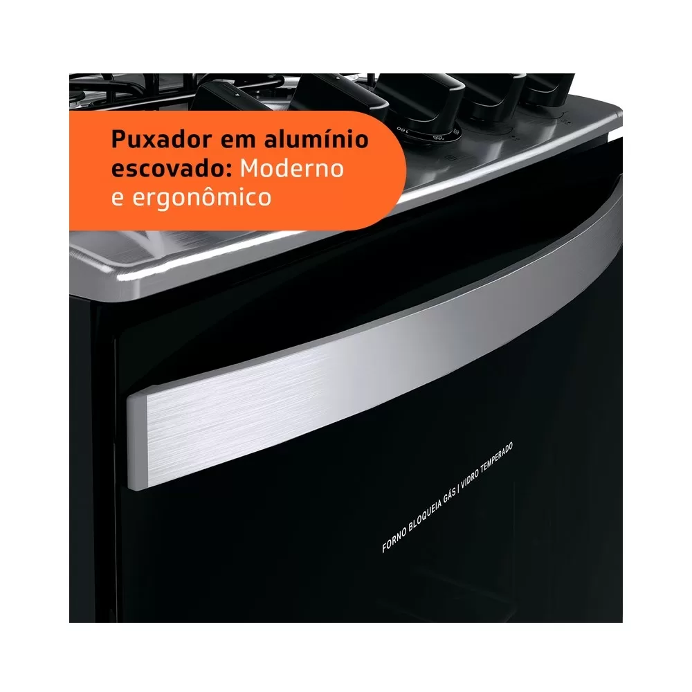 FOGAO 4 BOCAS BRASTEMP BFO4NBB BRANCO BIVOLT