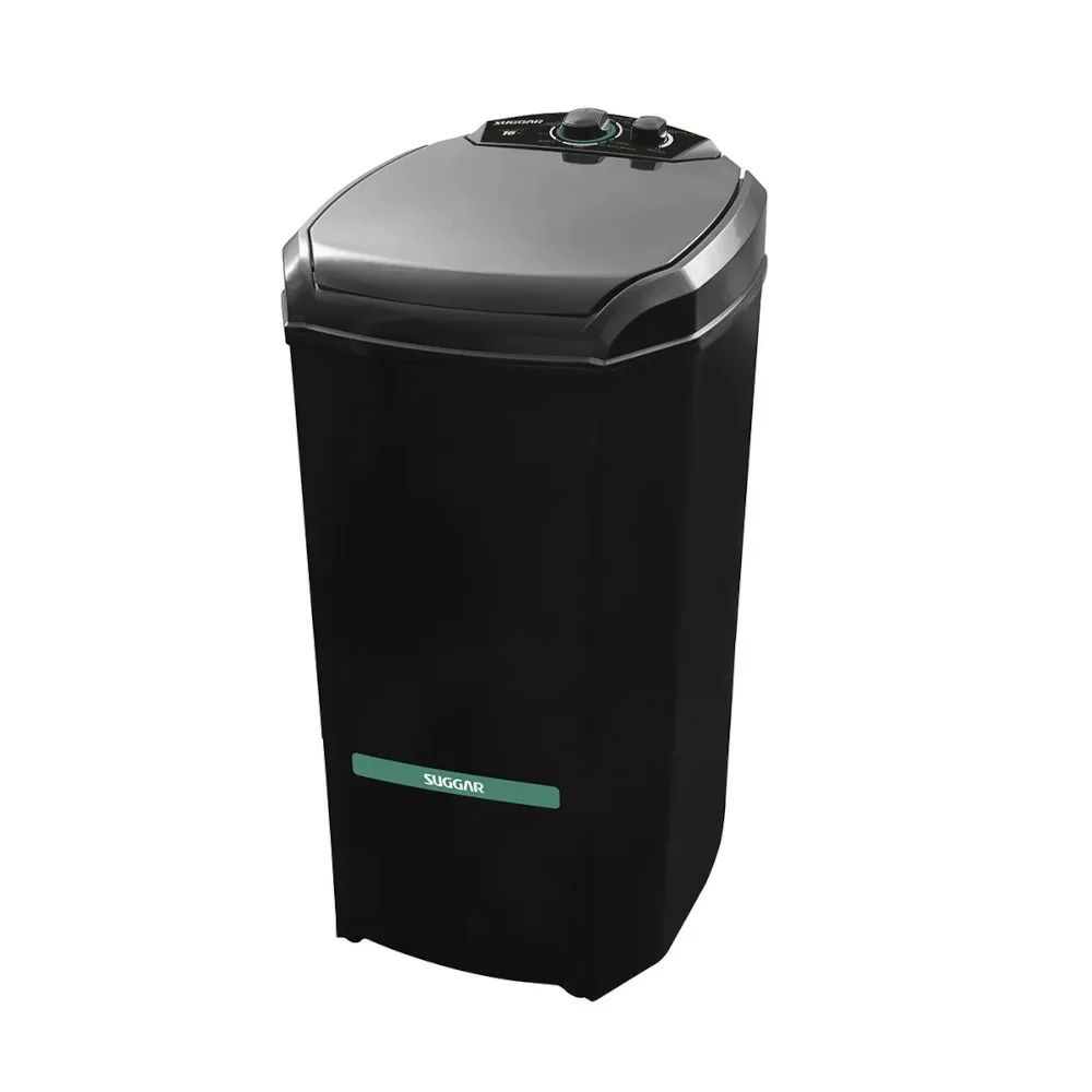 MAQUINA DE LAVAR SEMI-AUTOMATICA SUGGAR LC1622PT LAVAMATIC 16KG PRETO 220V