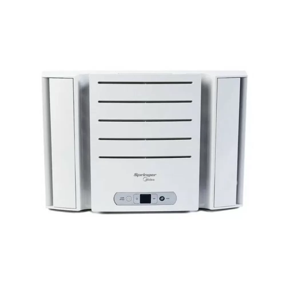 AR CONDICIONADO DE JANELA SPRINGER MIDEA ELETRÔNICO FRIO QCK105RB 10000 BTUS BRANCO 220V 