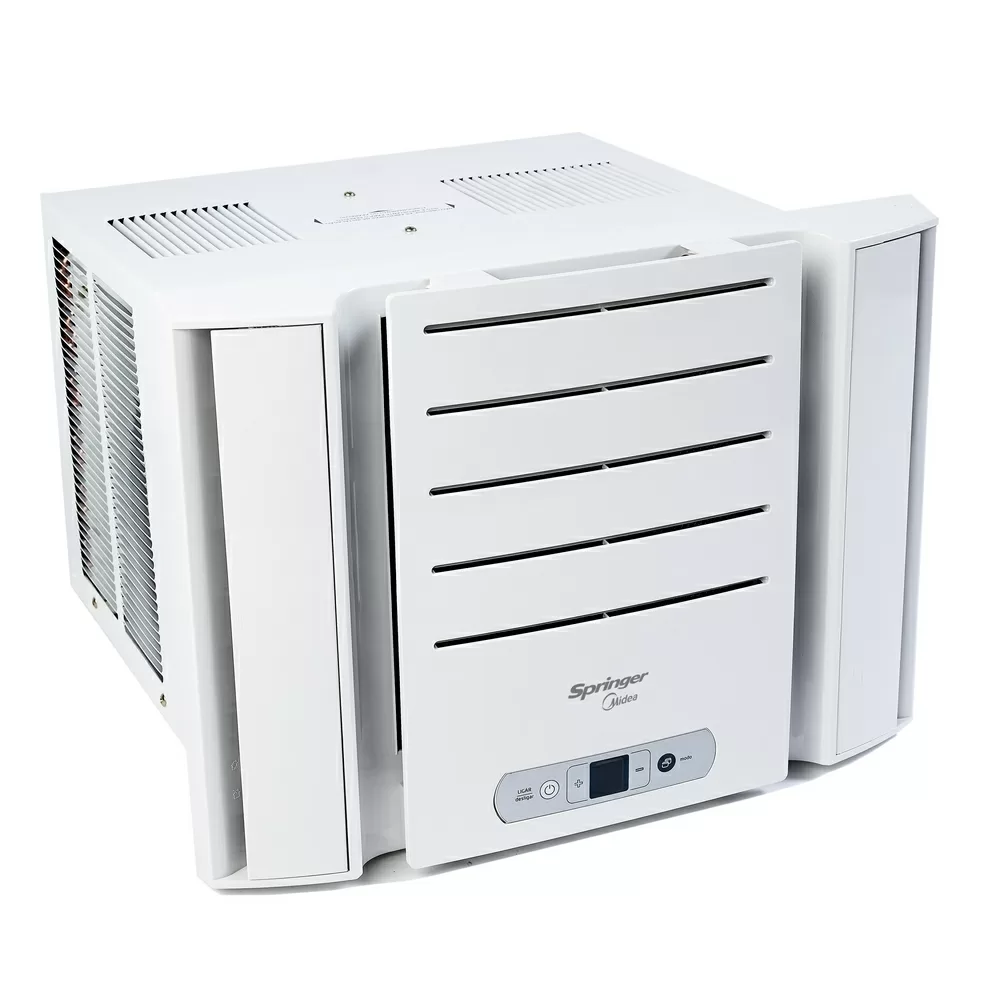 AR CONDICIONADO DE JANELA SPRINGER MIDEA ELETRÔNICO FRIO QCK105RB 10000 BTUS BRANCO 220V 