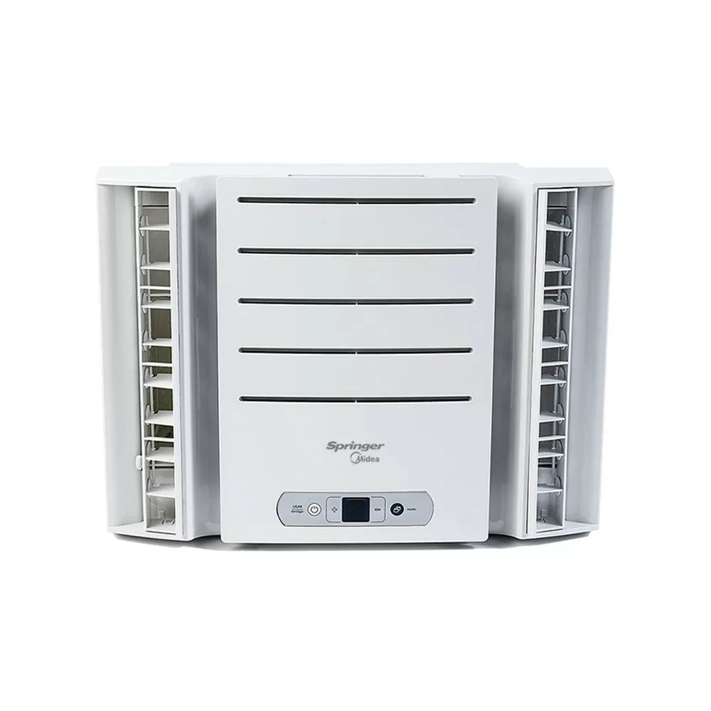 AR CONDICIONADO DE JANELA SPRINGER MIDEA ELETRONICO QCK075RB 7500 BTUS 220V 