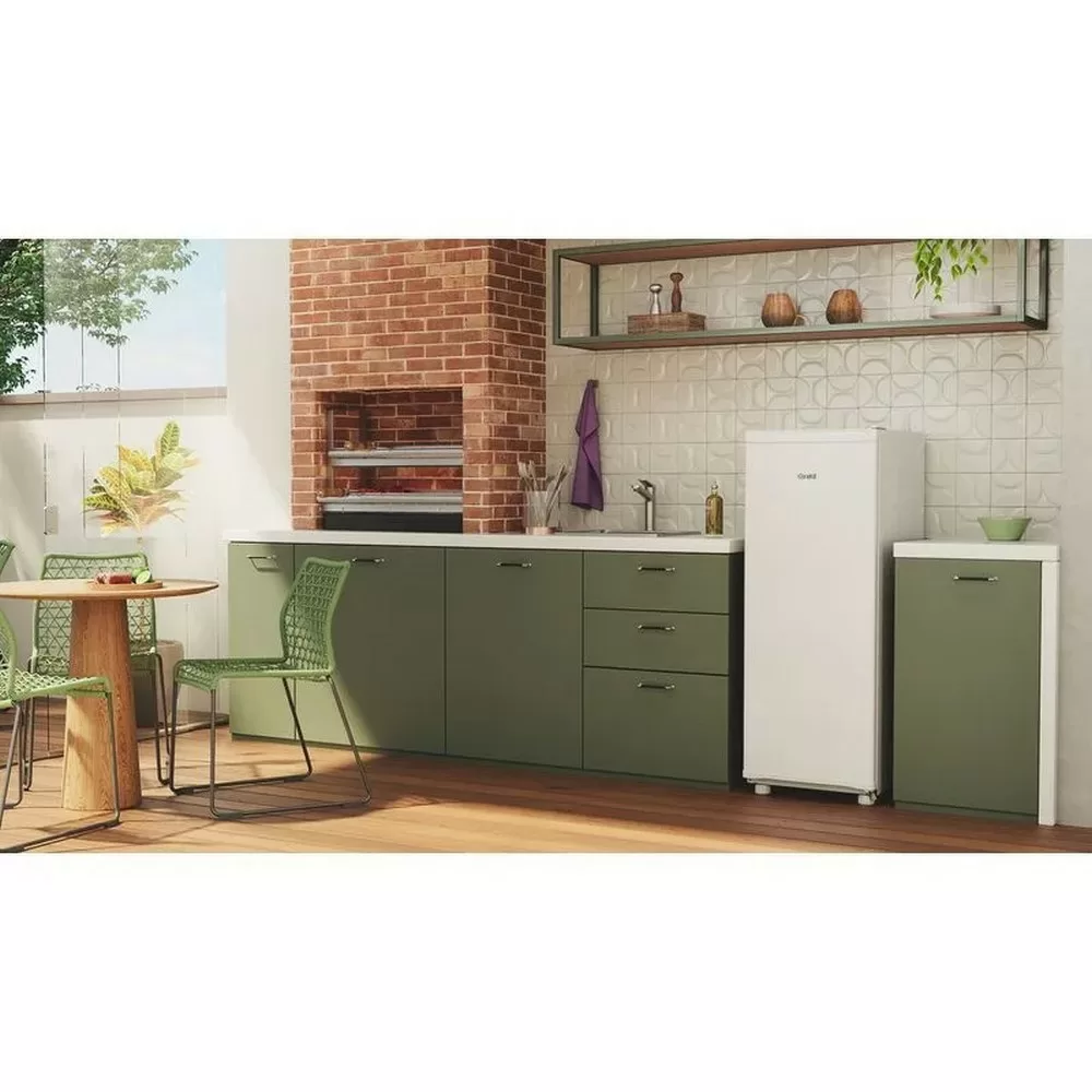FREEZER VERTICAL 1 PORTA CONSUL CVU18MB 159L BRANCO 220V