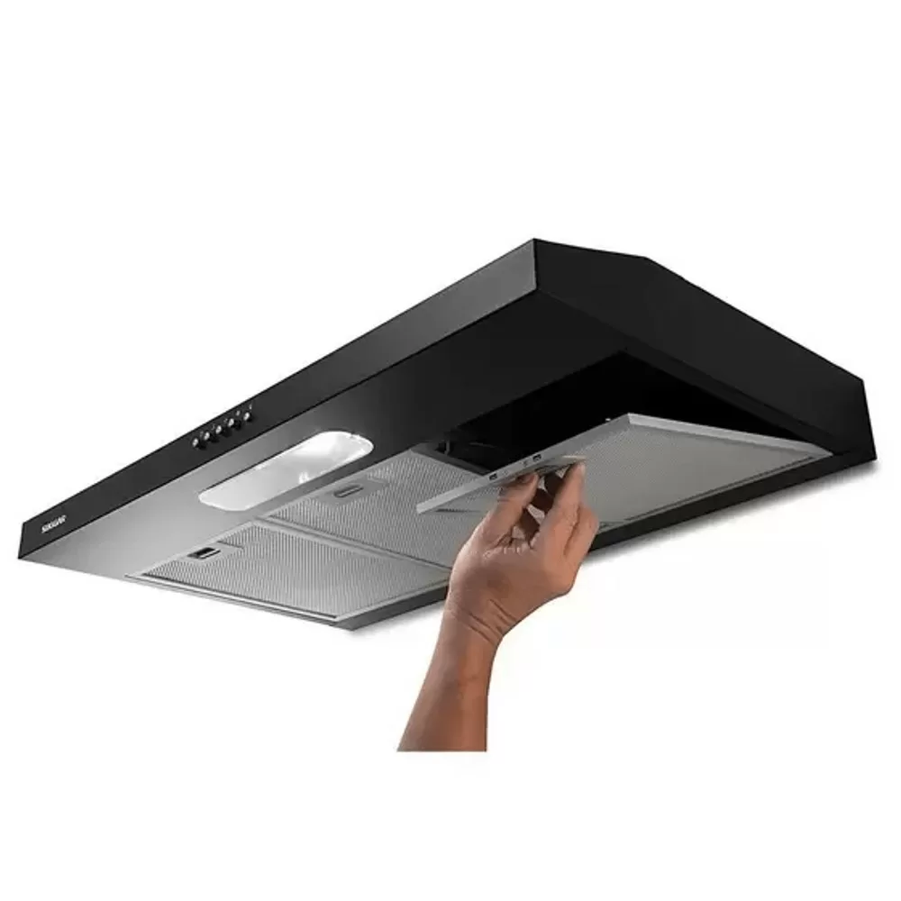 DEPURADOR SUGGAR DPS162PT SLIM 3 VELOCIDADES 60CM PRETO 220V