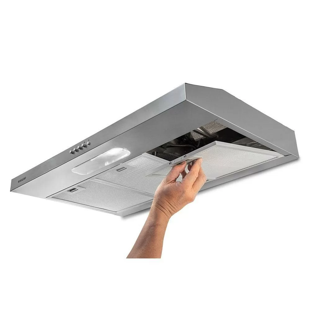 DEPURADOR SUGGAR DPS182IX SLIM 3 VELOCIDADES 80CM INOX 220V 