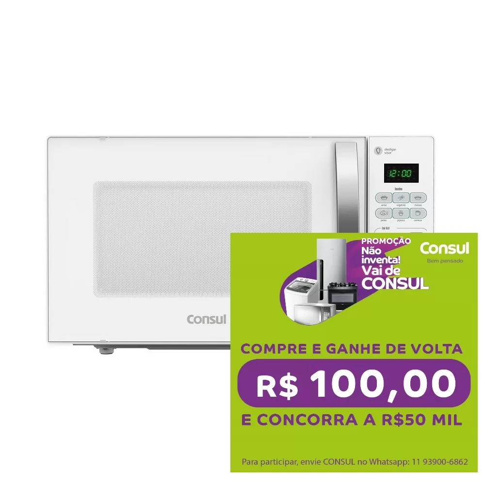 MICRO-ONDAS CONSUL CMA20BB 20L BRANCO 220V 
