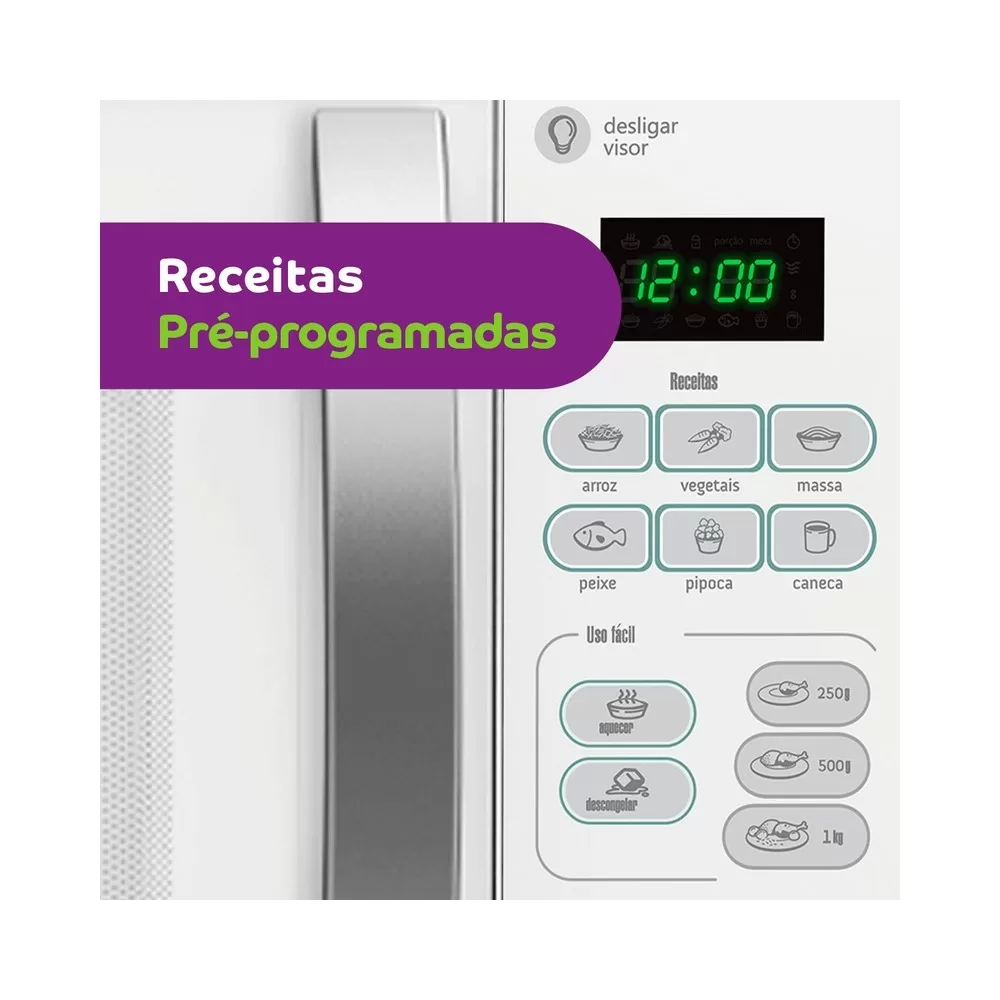MICRO-ONDAS CONSUL CMA20BB 20L BRANCO 220V 
