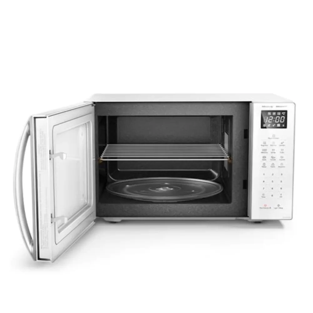 MICRO-ONDAS PANASONIC NN-ST65LWRUK 34L TECNOLOGIA ANTIBACTERIA 900W BRANCO 220V