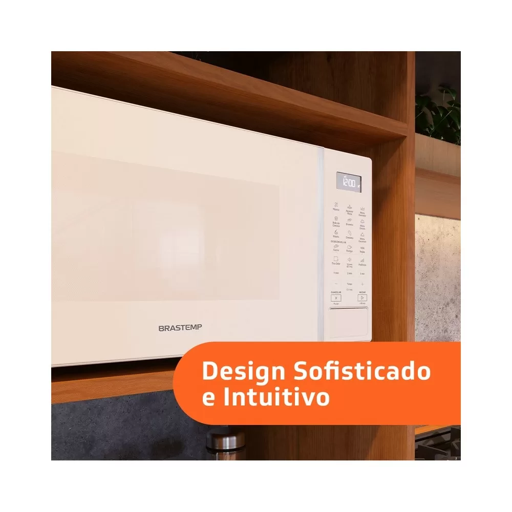 MICRO-ONDAS BRASTEMP BMS46AB 32L BRANCO 220V 