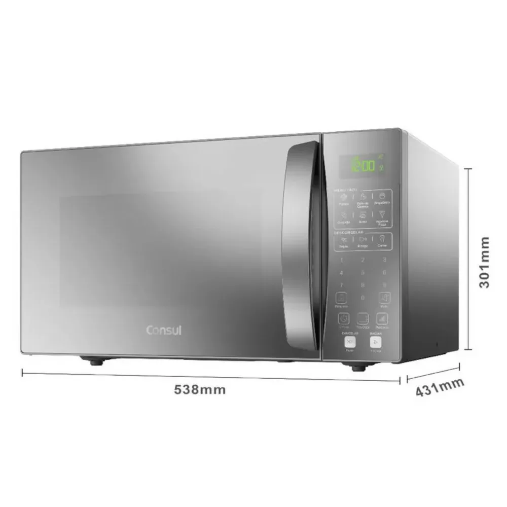 MICRO-ONDAS CONSUL CMS46ARBNA 32L INOX 220V 