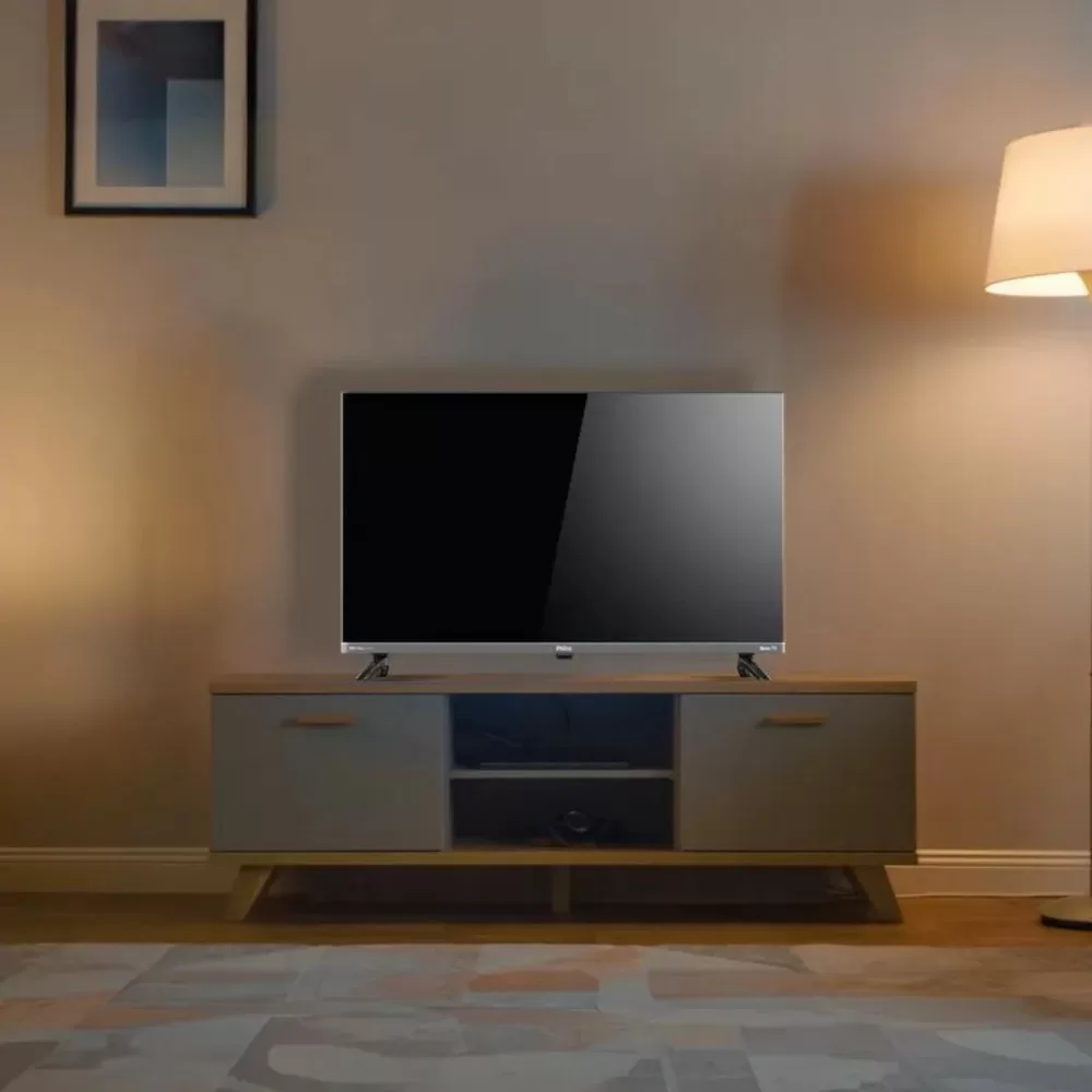 TV LED SMART 32 PHILCO PTV32K34RKGB HD ROKU WI-FI 2 HDMI 2 USB CINZA BIVOLT 