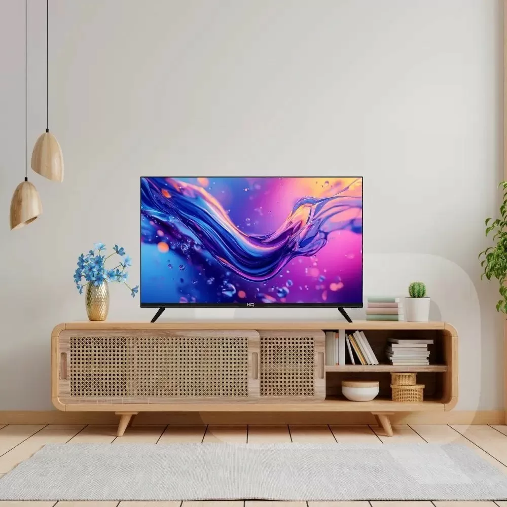 TV LED SMART 32 HQ HD ANDROID 3 HDMI 2 USB PRETA BIVOLT 