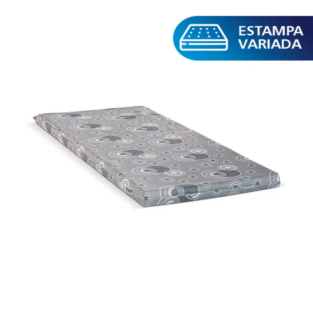 COLCHONETE SOLTEIRO ESPUMA D20 78X188X08 LISO 50KG RECONFLEX 