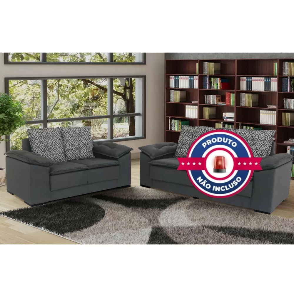 SOFA 2 LUGARES 1.50M NAPOLES COMPOSE CHUMBO L02/TEC X39 A95XL150XP55 JW