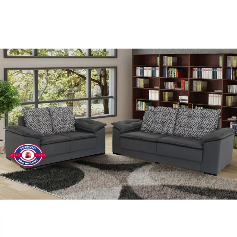 SOFA 3 LUGARES 2.07M NAPOLES COMPOSE CHUMBO L02/TEC X39 A95XL207XP55 JW