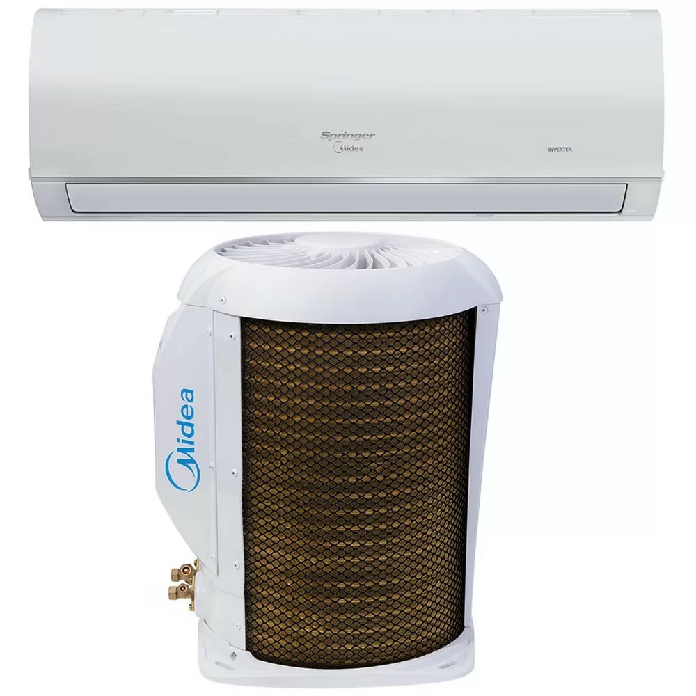 AR CONDICIONADO SPLIT INVERTER SPRINGER MIDEA AIRVOLUTION FRIO 12000BTUS 38TVCI12S5/42AFVCI12S5 220V