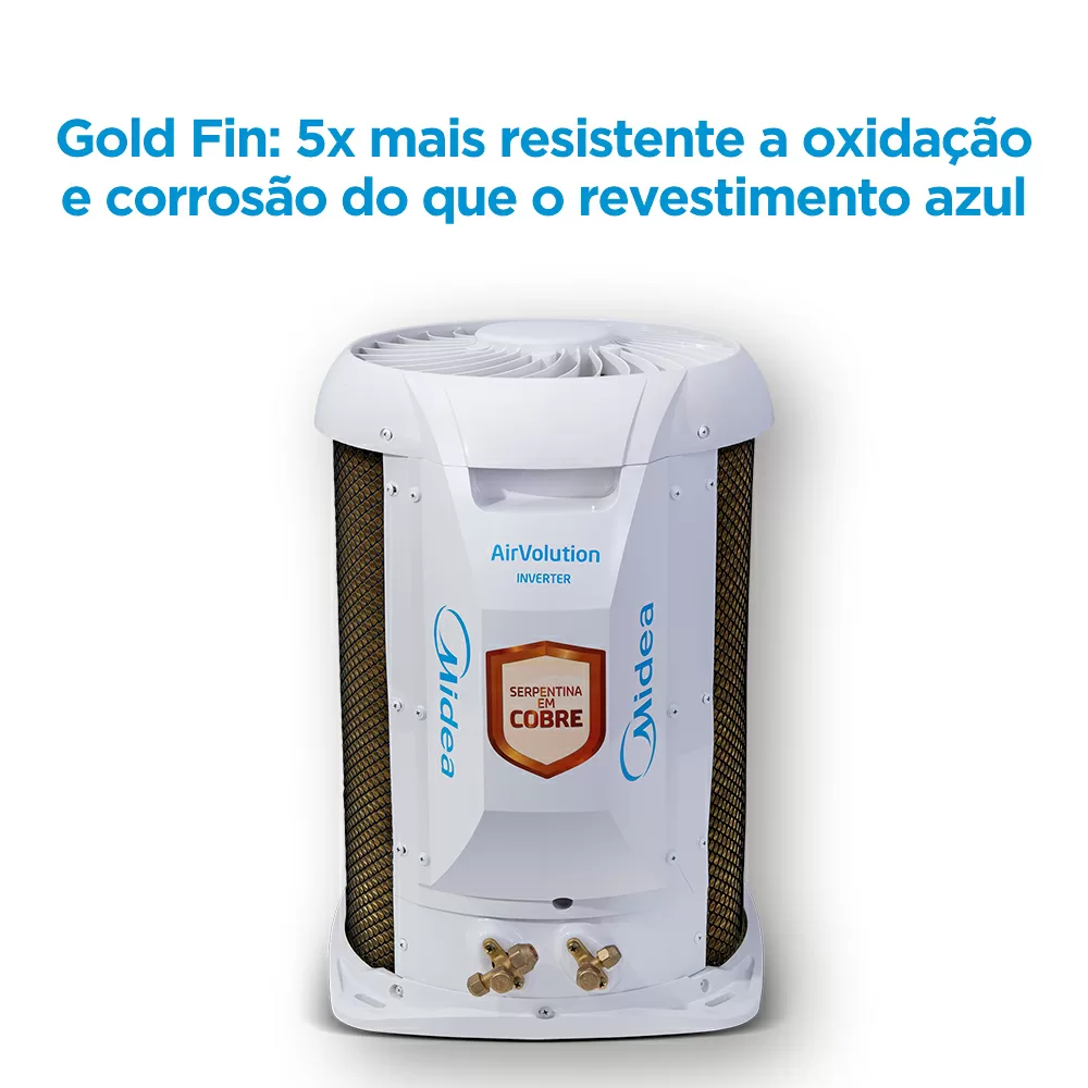 AR CONDICIONADO SPLIT INVERTER SPRINGER MIDEA AIRVOLUTION FRIO 12000BTUS 38TVCI12S5/42AFVCI12S5 220V
