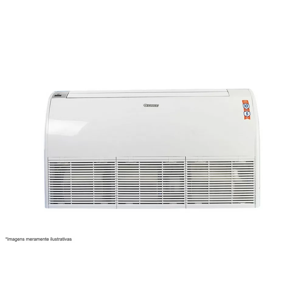 AR CONDICIONADO SPLIT PISO TETO GREE INVERTER G-PRIME 36000BTUS FRIO ED020N2480/CF090W2370 220V 
