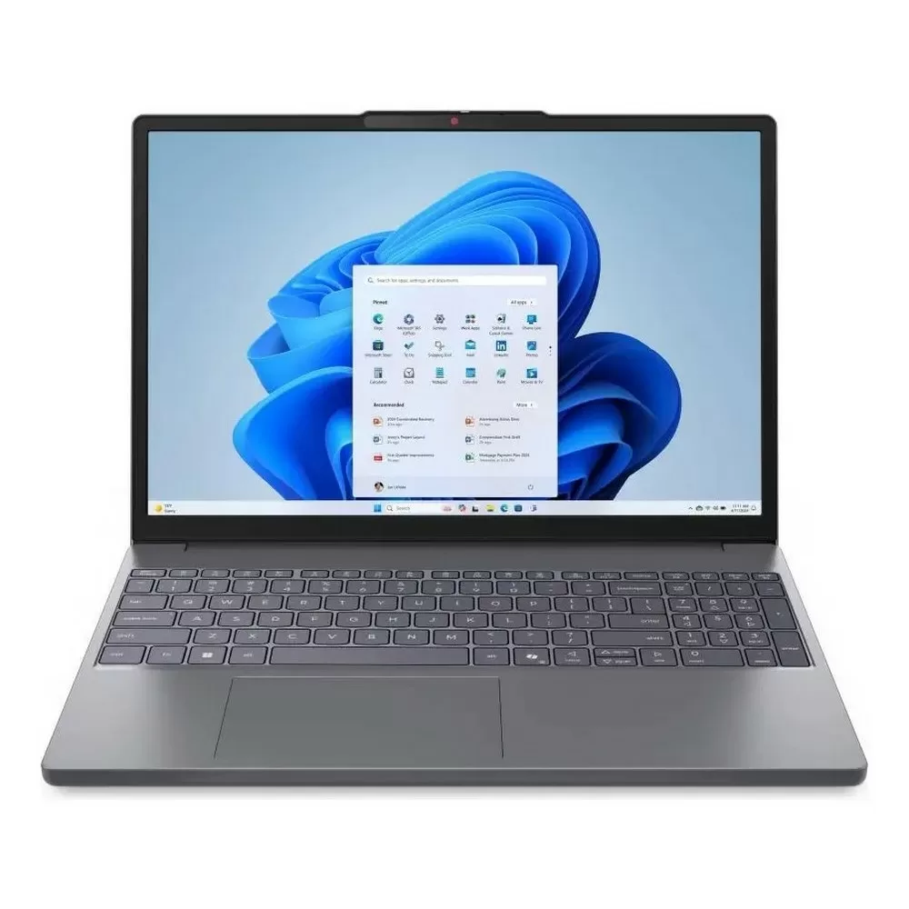 NOTEBOOK LENOVO IDEAPAD SLIM 3 15IRU10 INTEL CORE 3 8GB 256GB SSD 15,3" WINDOWS 11 HOME CINZA