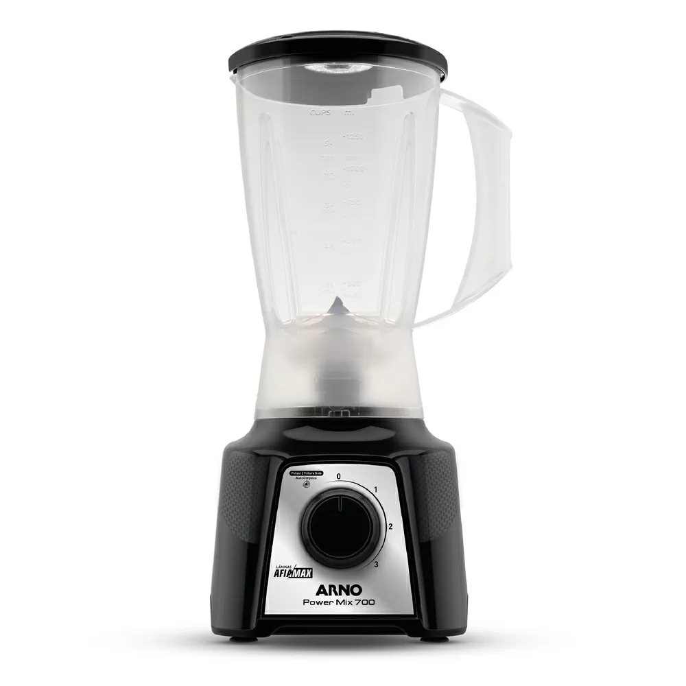 LIQUIDIFICADOR ARNO LQ10 POWER MIX 700 3 VELOCIDADES + PULSAR 700W LN28A8B2 PRETO 220V 