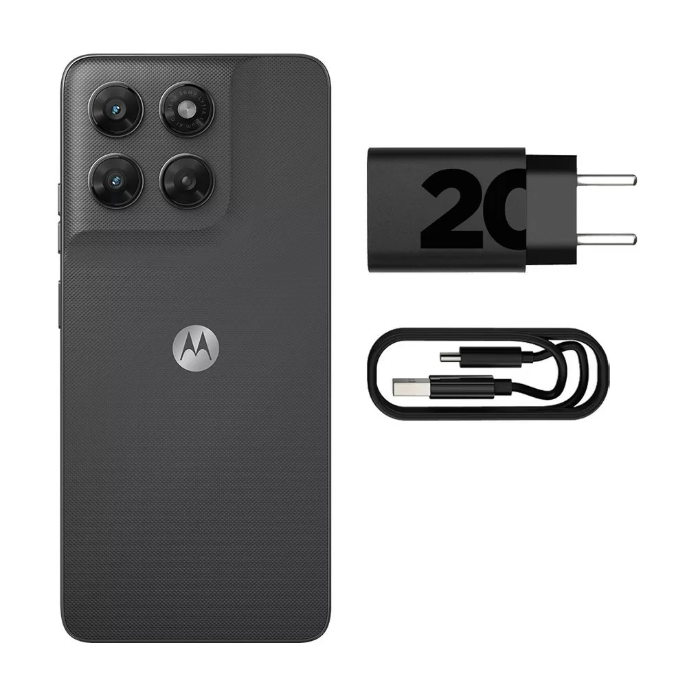 SMARTPHONE MOTOROLA MOTO G47 5G 256GB XT2625-1 8GB RAM BOOST ANDROID 16 TELA 6,7" GRAFITE 
